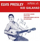 Elvis Presley Kid Galahad Peru Edition Re-Issue Blue Translucent Vinyl EP