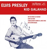 Elvis Presley Kid Galahad Peru Edition Re-Issue Milky Clear Translucent Vinyl EP