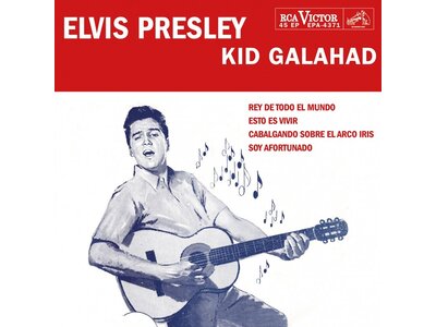 Elvis Presley Kid Galahad Peru Edition Re-Issue Translucent Vinyl EP