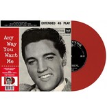 Elvis Presley Any Way You Want Me South Africa Edition Re-Issue Red Translucent Vinyl EP