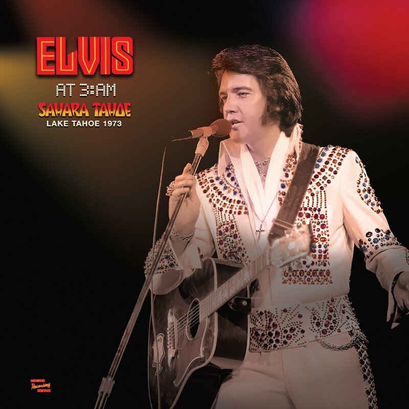 MRS - Elvis At 3:AM Sahara Tahoe Lake Tahoe 1973 On Black Vinyl