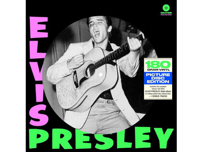 Elvis Presley - His Debut Album - Picture Disc - 33 RPM Vinyl Wax Time Label