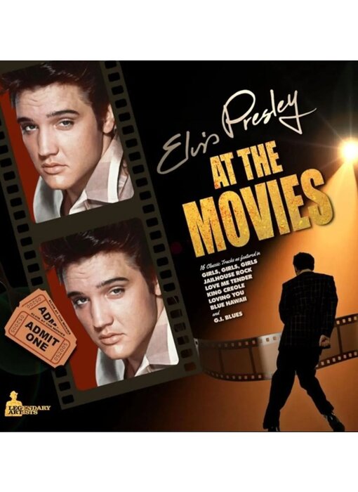 Elvis Presley At The Movies - 33 RPM Vinyl Legacy Artists Label