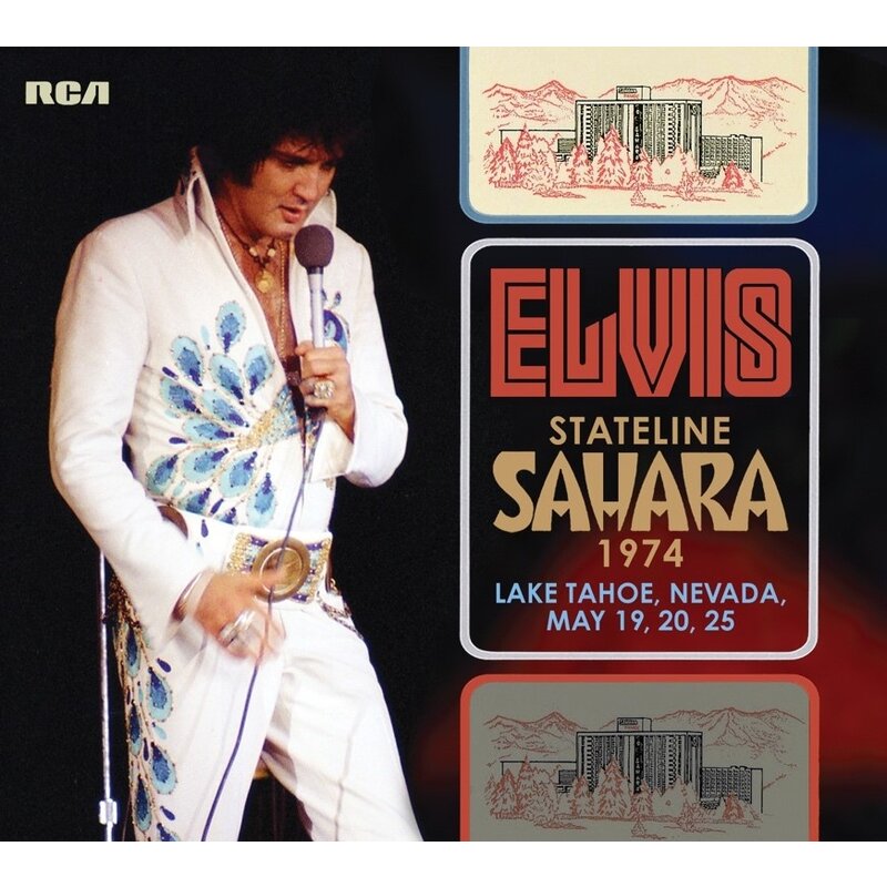 FTD - Elvis Stateline Sahara 1974 Lake Tahoe Nevada 3 CD-Set