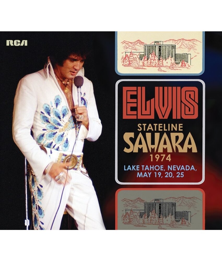 FTD - Elvis Stateline Sahara 1974 Lake Tahoe Nevada 3 CD Set