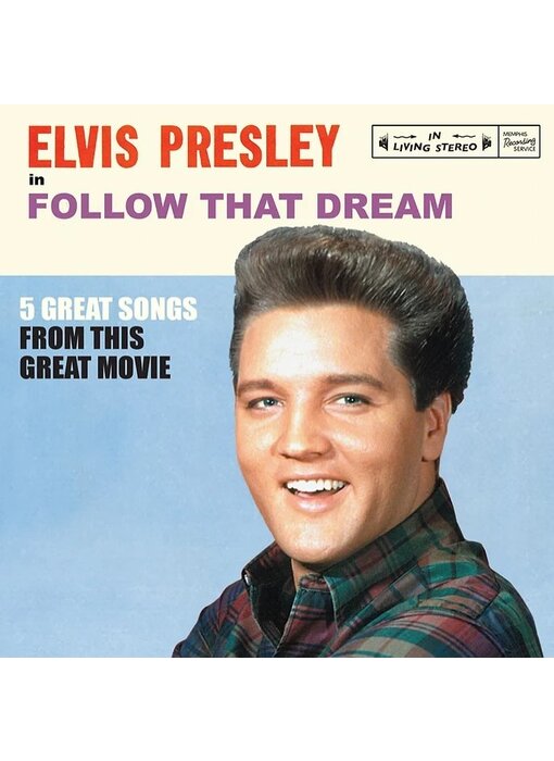 MRS - Elvis Presley In Follow That Dream Gatefold Combi CD & Clear Vinyl  EP