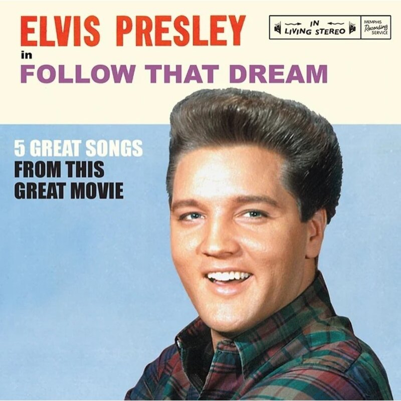 MRS - Elvis Presley In Follow That Dream Gatefold Combi CD & Clear Vinyl EP