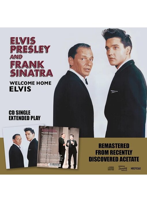 MRS - Elvis Presley And Frank Sinatra Welcome Home Elvis CD Only