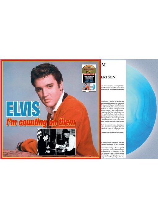 Elvis I'm Counting On Them On Colored Vinyl RSD  2024 VPI Label