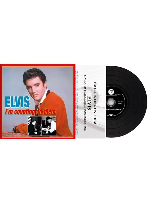 Elvis I'm Counting On Them  RSD 2024  1 CD Set On Black Disc VPI Label