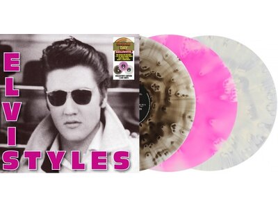 Elvis Styles 3 LP Set On Colored Cloudy Vinyl  RSD 2024 VPI Label Style