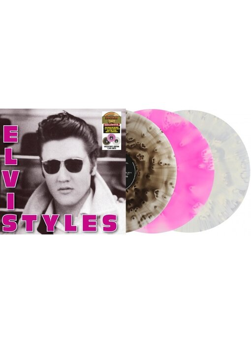 Elvis Styles 3 LP Set On Colored Cloudy Vinyl  RSD 2024 VPI Label Style