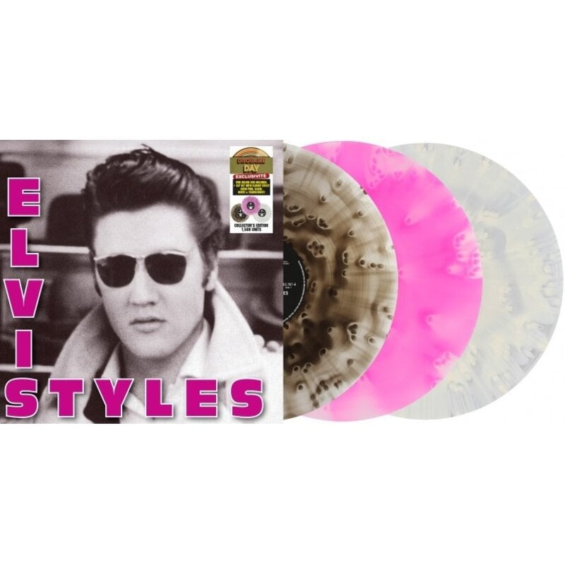 Elvis Styles 3 LP Set On Colored Cloudy Vinyl  RSD 2024 VPI Label Style