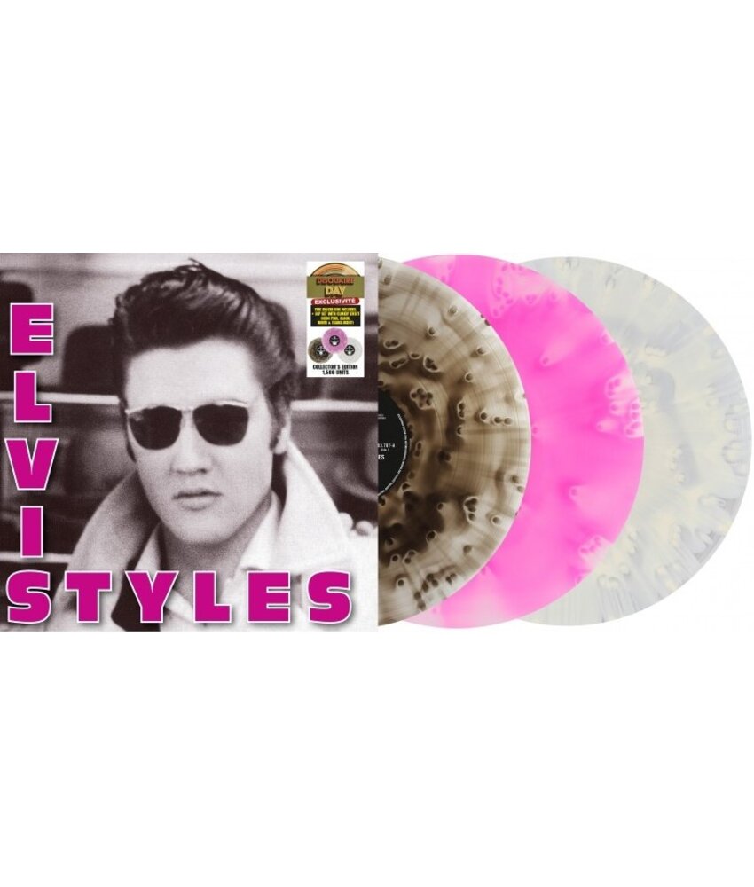 Elvis Styles 3 LP Set On Colored Cloudy Vinyl  RSD 2024 VPI Label Style