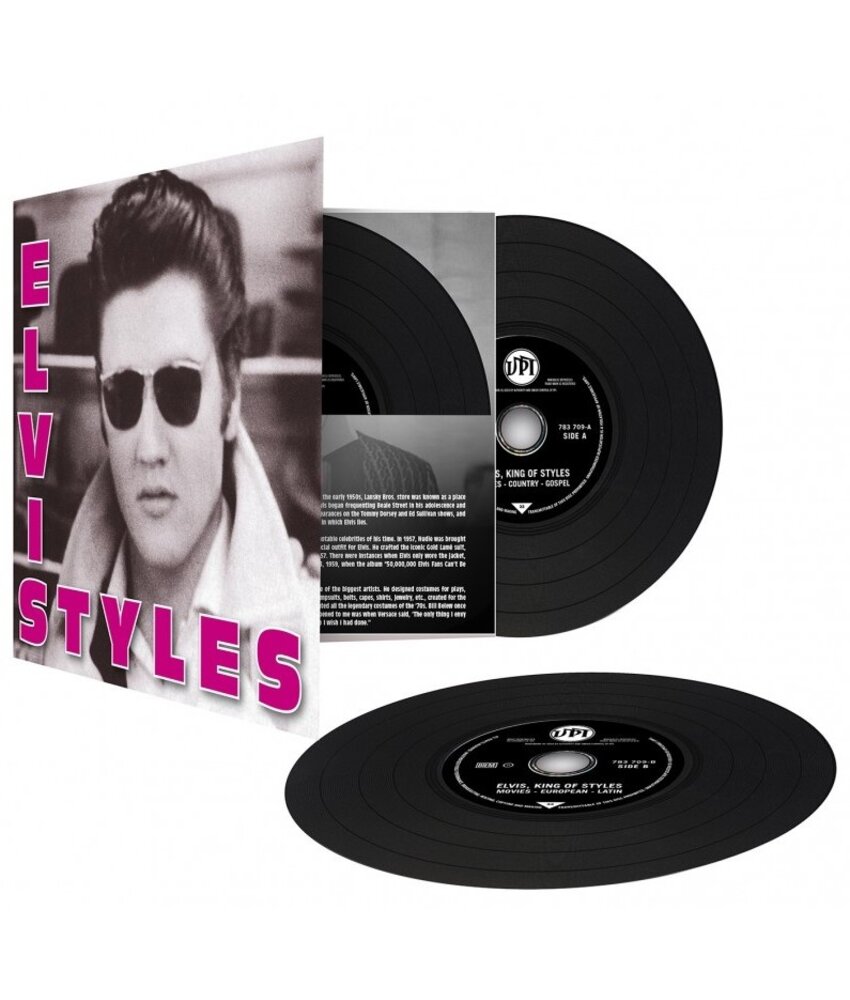 Elvis Styles RSD 2024  3 CD Set On Black Disc VPI Label