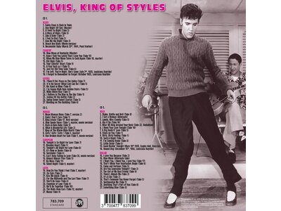 Elvis Styles RSD 2024  3 CD Set On Black Disc VPI Label