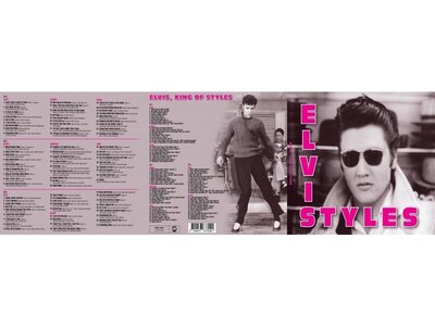 Elvis Styles RSD 2024  3 CD Set On Black Disc VPI Label