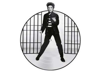 Elvis Presley - Jailhouse Rock Shaped Picture Disc 33 RPM Vinyl VPI Label