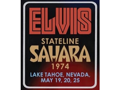 FTD - Elvis Stateline Sahara 1974 Lake Tahoe Nevada 3 CD-Set