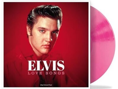 Elvis - Love Songs 33 RPM Pink Vinyl Not Now Music Label