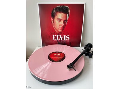 Elvis - Love Songs 33 RPM Pink Vinyl Not Now Music Label