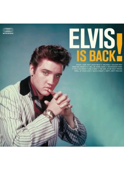 Elvis Is Back! - Alternate Cover Black Vinyl Vinyl 33 RPM - Wax Time Label