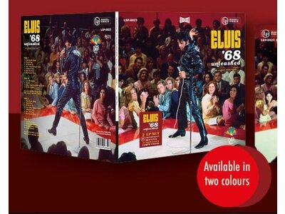 Elvis '68 Unleashed The Legendary Stand Up Shows 2-LP Set On Classic Red Vinyl Reel Trax Label