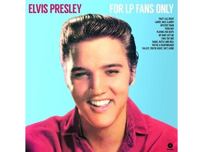Elvis Presley - For LP Fans Only - Black Vinyl - 33 RPM Vinyl Wax Time Label