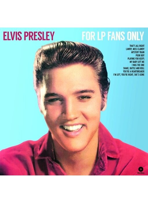 Elvis Presley - For LP Fans Only - Black Vinyl - 33 RPM Vinyl Wax Time Label