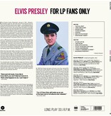 Elvis Presley - For LP Fans Only - Black Vinyl - 33 RPM Vinyl Wax Time Label