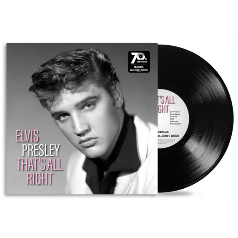 Elvis Presley : That's All Right Graceland Collector's Edition 10" Vinyl Single
