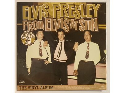 From Elvis At Sun - The Vinyl Album - Colored Vinyl Memphis Mansion Label