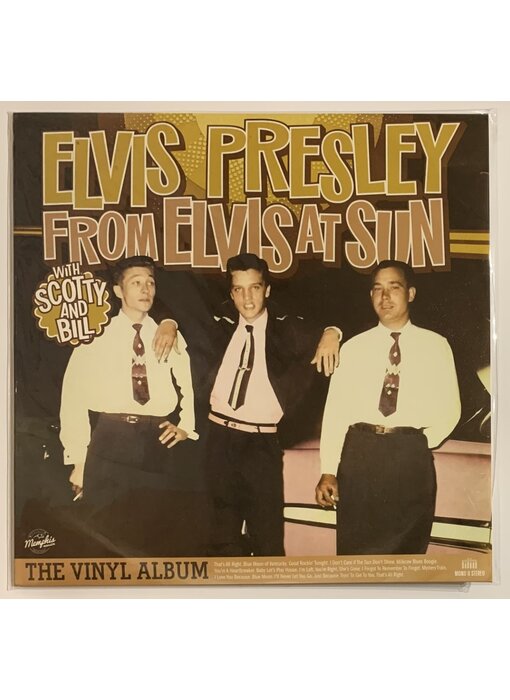 From Elvis At Sun - The Vinyl Album - Colored Vinyl Memphis Mansion Label