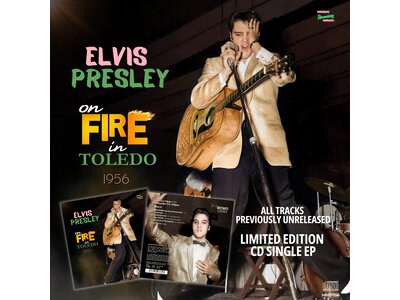 MRS - Elvis Presley On Fire In Toledo 1956 CD Single Only