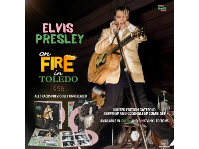 MRS - Elvis Presley On Fire In Toledo 1956 CD Single Only