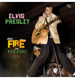 MRS - Elvis Presley On Fire In Toledo 1956 Green Vinyl 45 RPM EP And CD Single EP