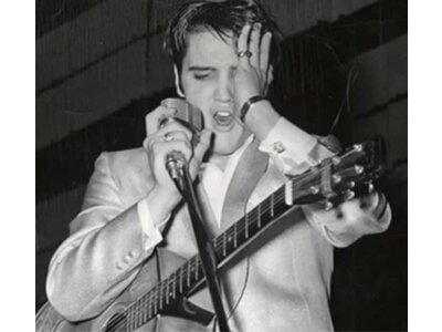 MRS - Elvis Presley On Fire In Toledo 1956 Green Vinyl 45 RPM EP And CD Single EP