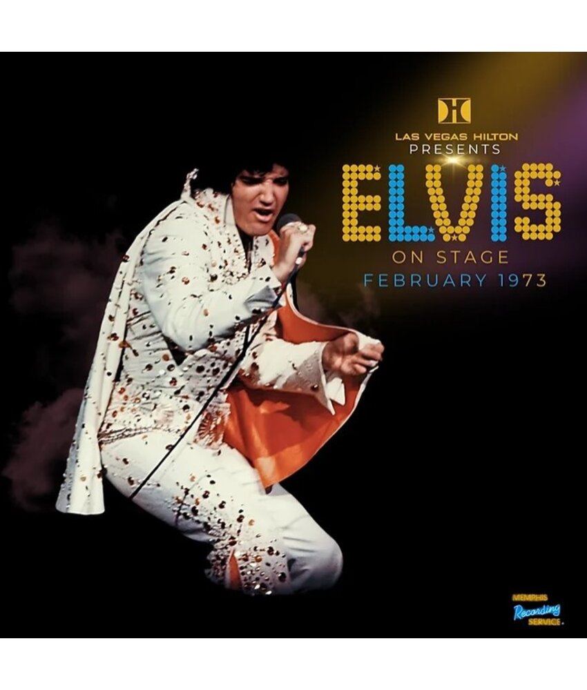 MRS - Elvis On Stage Februari 1973  - Black Vinyl LP