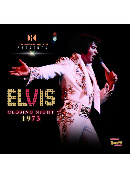 MRS - Las Vegas Hilton Presents Elvis Closing Night 1973 - Clear Vinyl 2 LP Set
