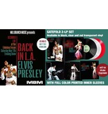 Elvis Back In L.A. Gatefold  2-LP Set Black Vinyl Milbranch Music Label