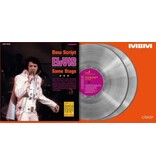 Elvis New Script  Gatefold  2-LP Set Clear Vinyl Milbranch Music Label