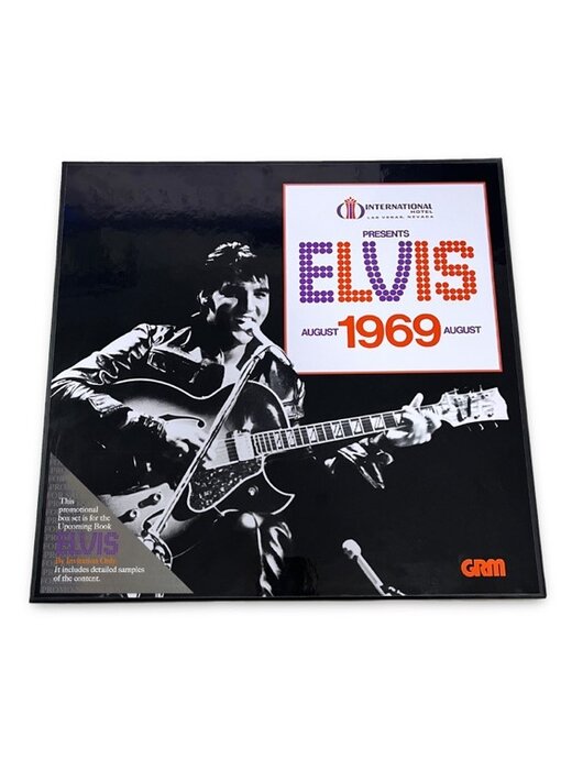 Elvis Pre-Opening Night VIP Box Set Black Vinyl Gravel Road Music