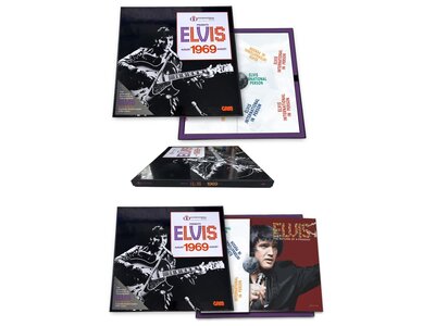 Elvis By Invitation Only And Pre-Opening Night VIP Box Set Black Vinyl Gravel Road Music