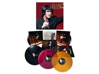 Elvis By Invitation Only And Pre-Opening Night VIP Box Set Black Vinyl Gravel Road Music