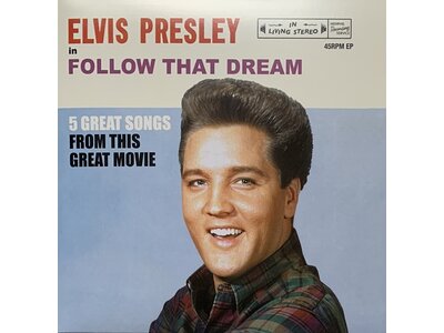MRS - Elvis Presley In Follow That Dream Black Vinyl  EP