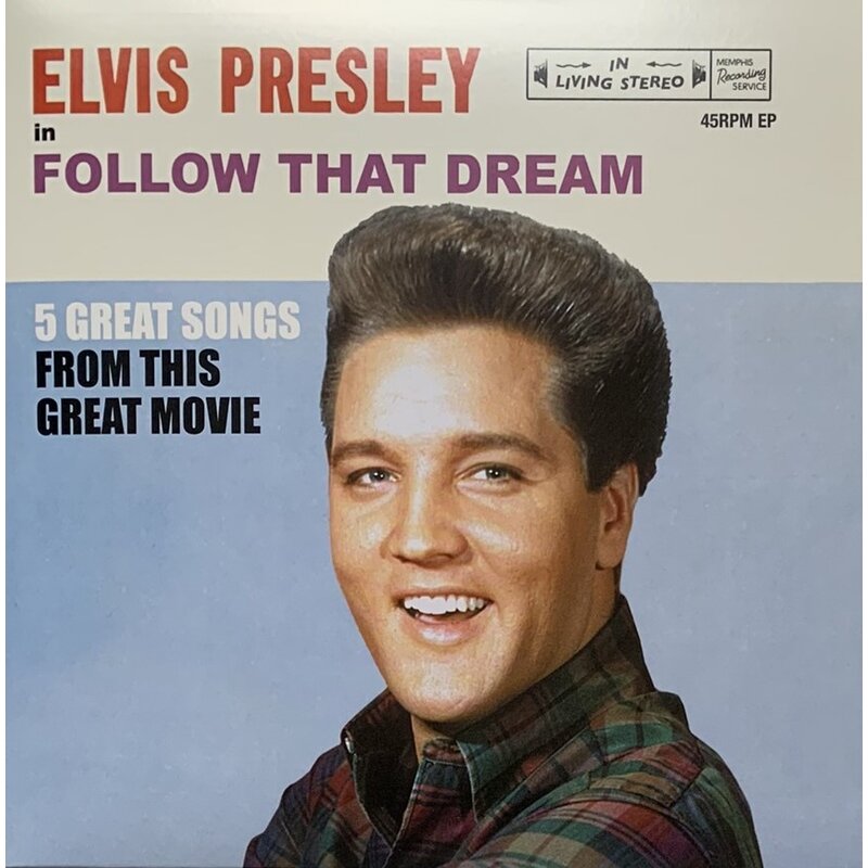 MRS - Elvis Presley In Follow That Dream Black Vinyl  EP