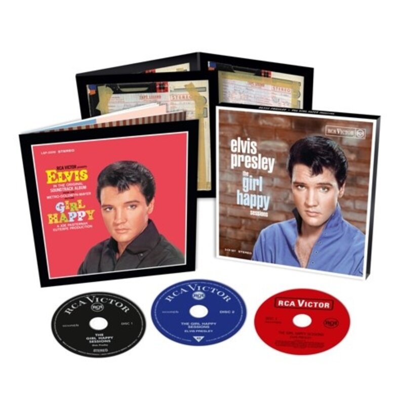 Elvis Presley The Girl Happy Sessions - FTD 3-CD-set
