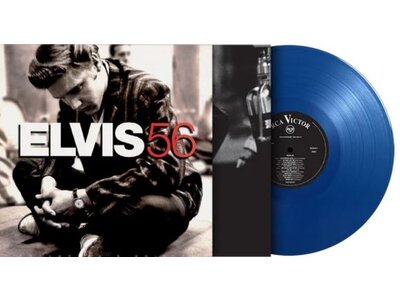 Elvis 56 - Collector's Edition 33 RPM Blue Coloured Vinyl - Music On Vinyl RCA Label