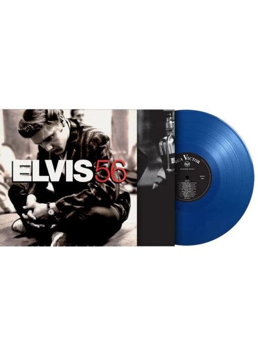 Elvis 56 - Collector's Edition 33 RPM Blue Coloured Vinyl - Music On Vinyl RCA Label