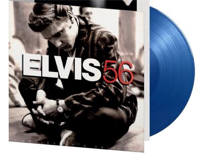 Elvis 56 - Collector's Edition 33 RPM Blue Coloured Vinyl - Music On Vinyl RCA Label